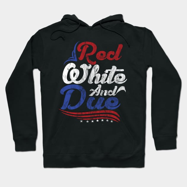 Red White and Due Hoodie by joshp214